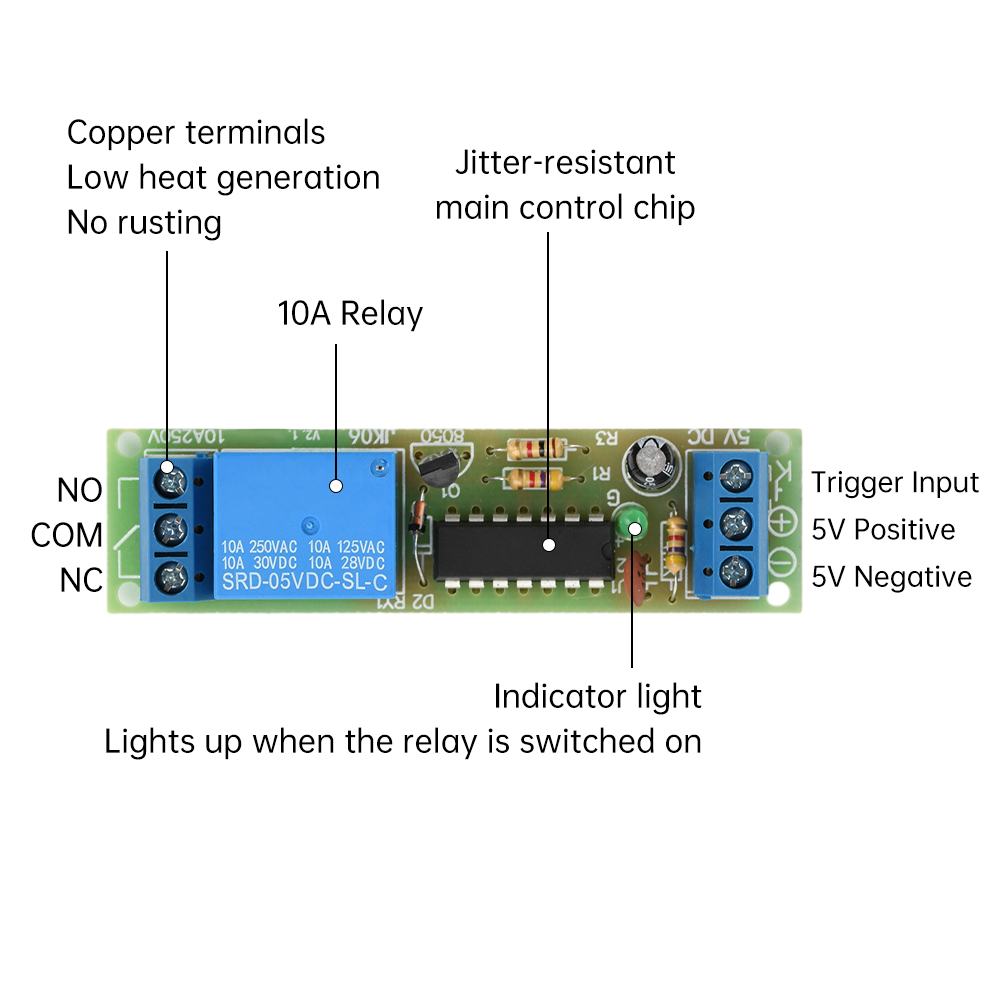 Релейный модуль триггера с защ – обзор и цена Shelly Relay Module