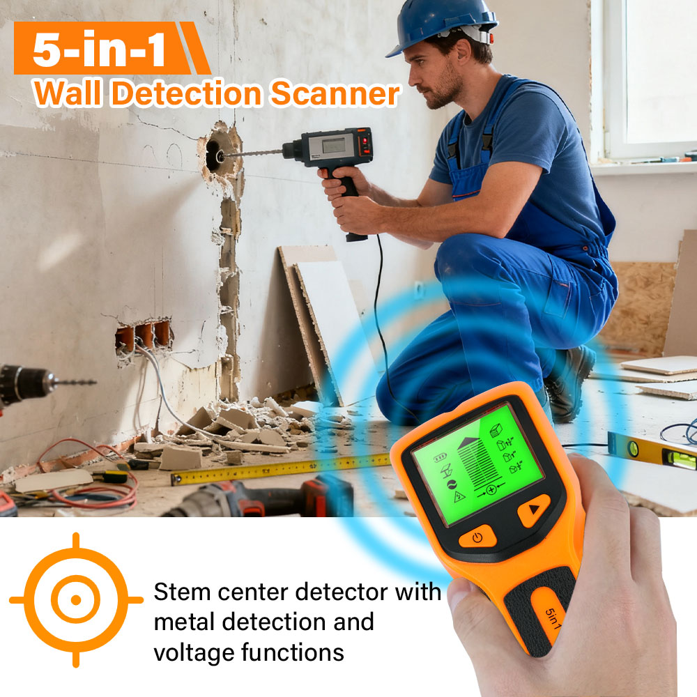 Портативный цифровой детектор  – обзор и цена Water Leak Detector Wired