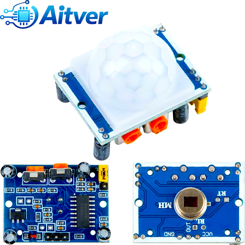HC-SR501 Модуль датчика движен – обзор и цена Motion Sensor Pir Wired