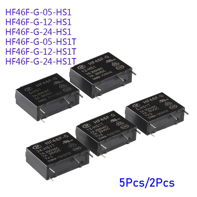 5 шт./1 шт. HF46F реле HF46F-G – обзор и цена Shelly Relay Module
