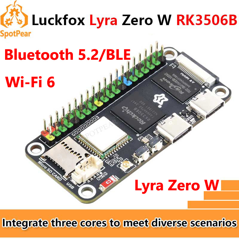 Плата Luckfox Lyra Zero W RK35 – обзор и цена Pi Zero W Board